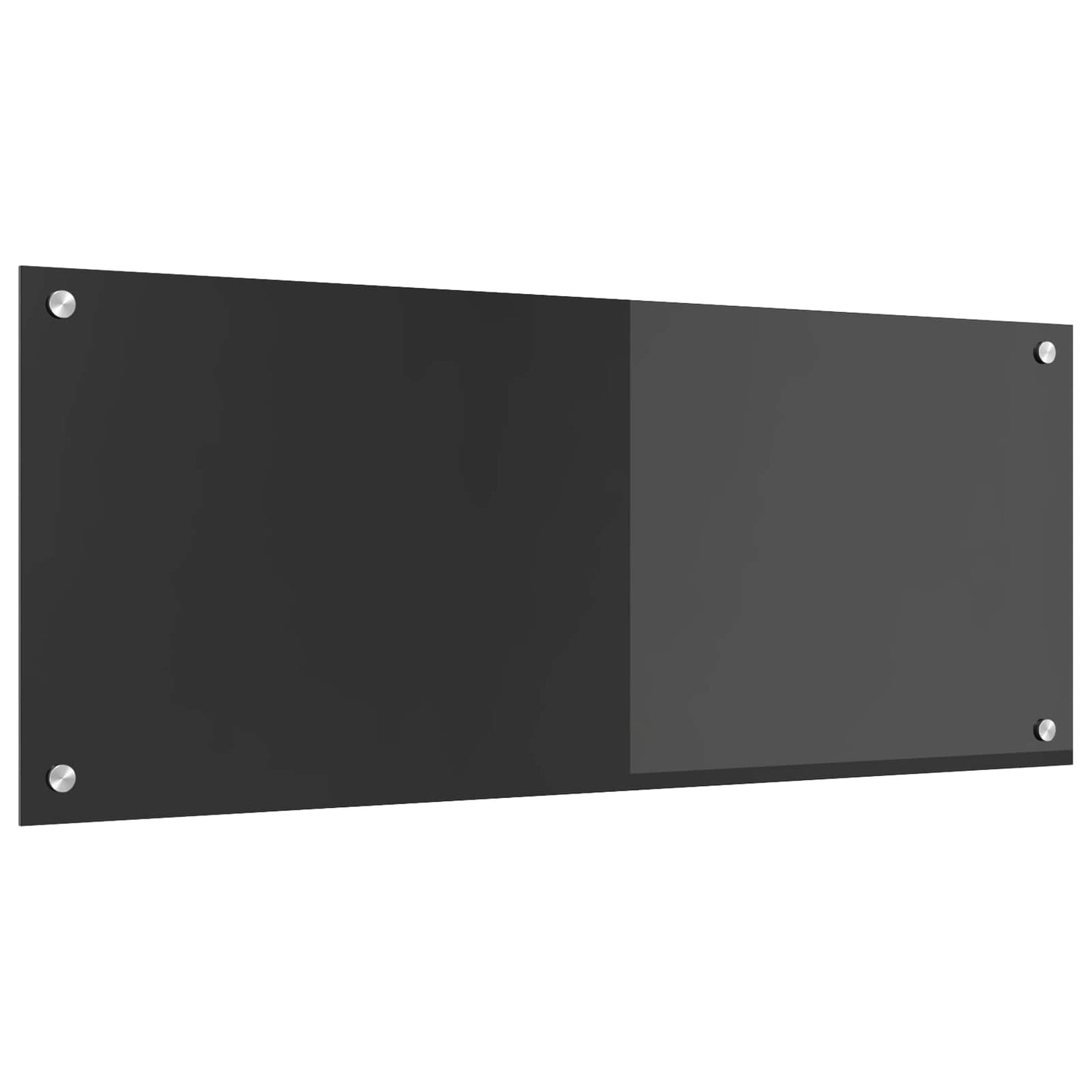 Keukenachterwand Donkergrijs 100 x 40 cm gehard glas is nu te koop bij PeponiXL, paradijselijk wonen!