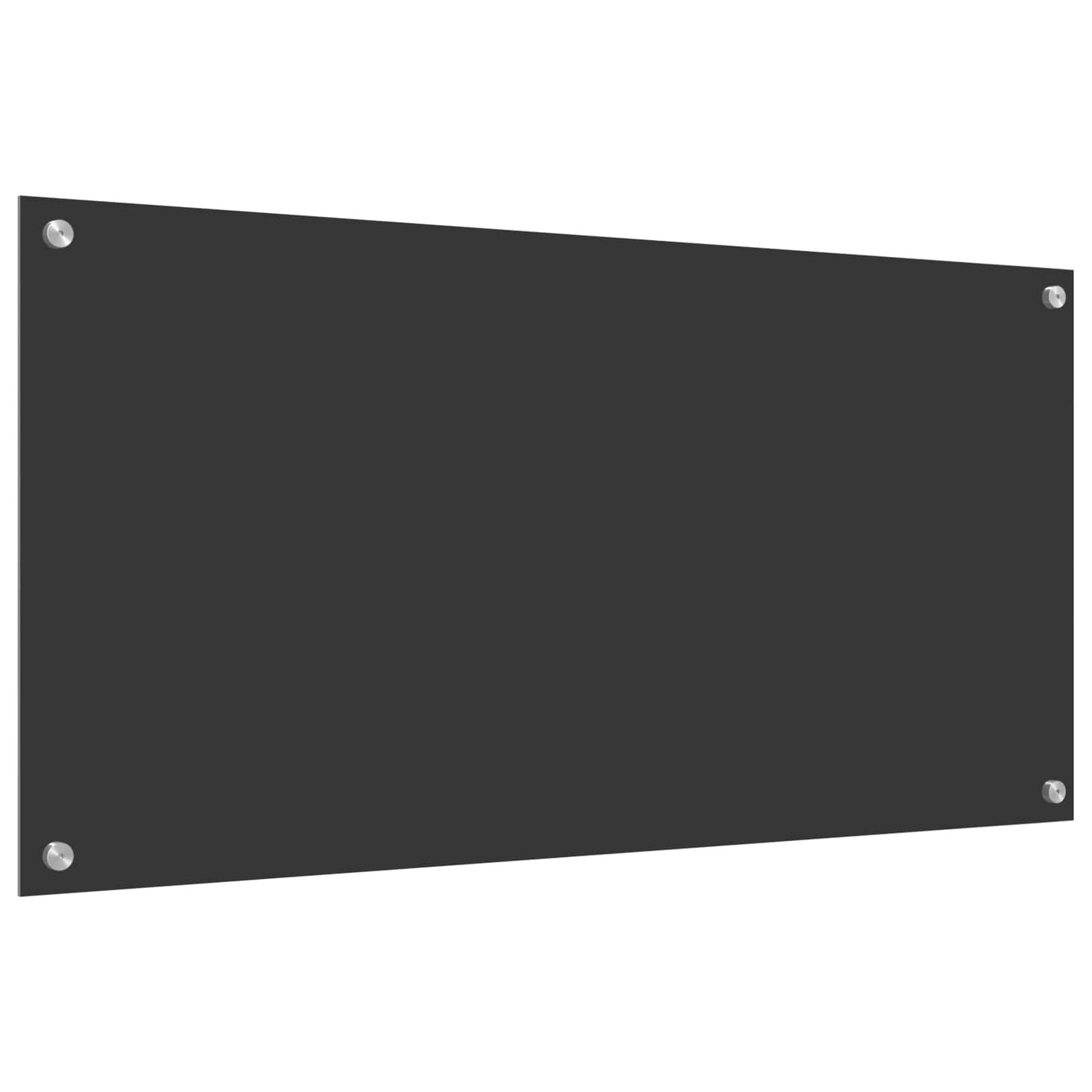 Keuken Achterwand Donkergrijs 100 x 50 x 0,6 cm gehard glas is nu te koop bij PeponiXL, paradijselijk wonen!