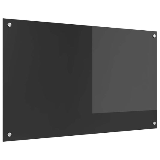 Keukenachterwand Donkergrijs 100 x 60 cm gehard glas is nu te koop bij PeponiXL, paradijselijk wonen!