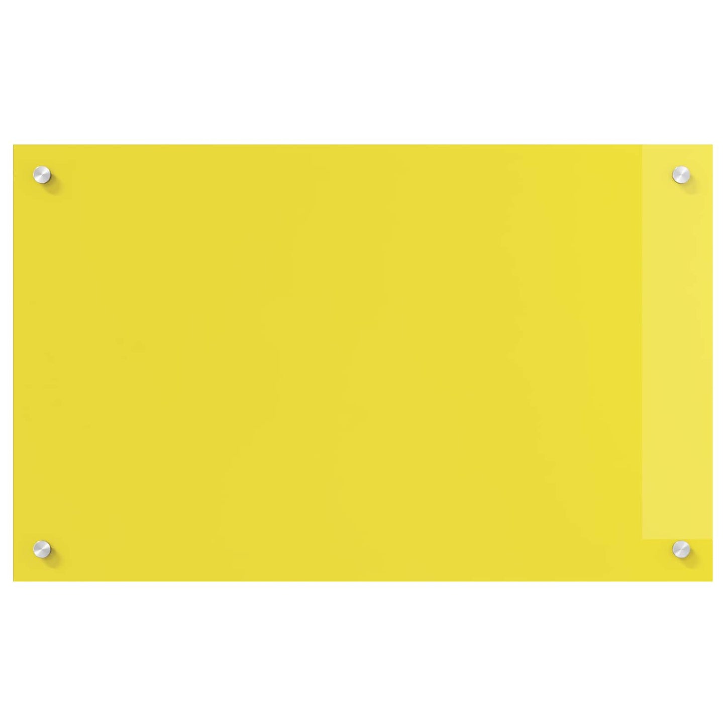 Keukenachterwand Geel 80 x 50 cm gehard glas is nu te koop bij PeponiXL, paradijselijk wonen!