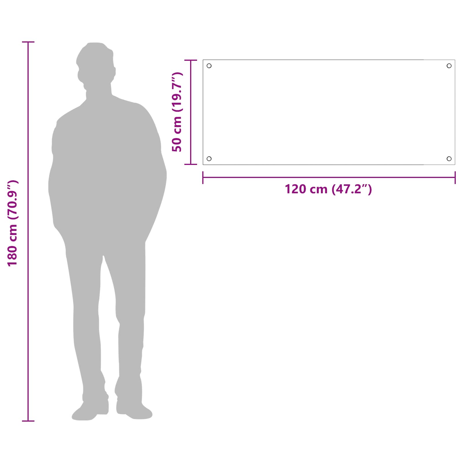 Keuken Achterwand Zwart 120 x 50 x 0,6 cm gehard glas is nu te koop bij PeponiXL, paradijselijk wonen!