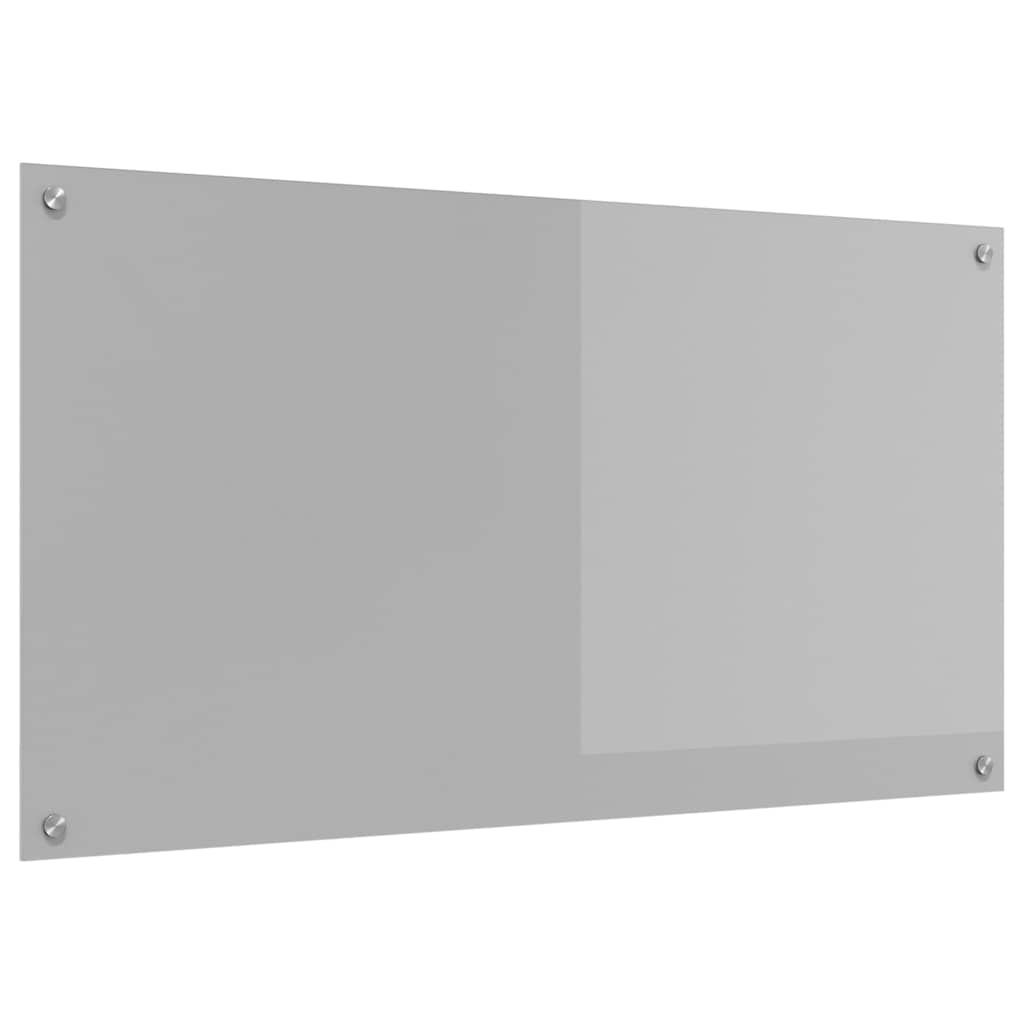Keukenachterwand Lichtgrijs 110 x 60 cm gehard glas is nu te koop bij PeponiXL, paradijselijk wonen!