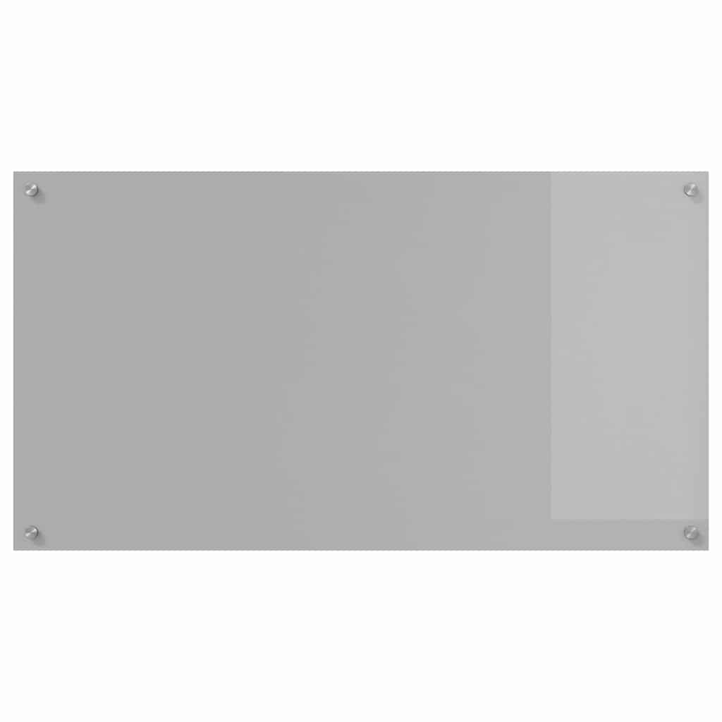 Keukenachterwand Lichtgrijs 110 x 60 cm gehard glas is nu te koop bij PeponiXL, paradijselijk wonen!