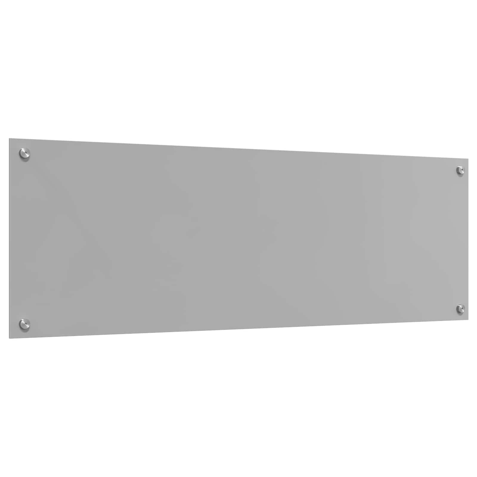 Keukenachterwand Lichtgrijs 120 x 40 cm gehard glas is nu te koop bij PeponiXL, paradijselijk wonen!