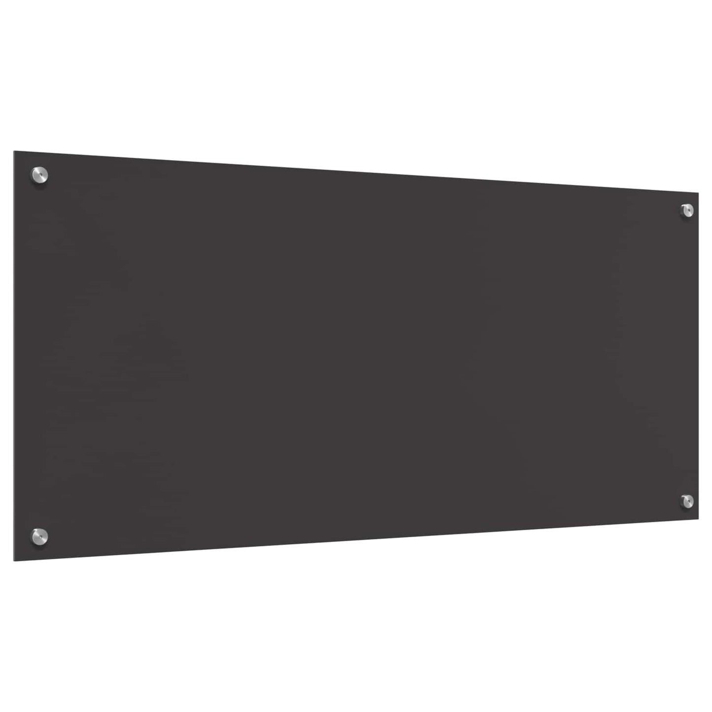 Keukenachterwand Donkergrijs 110 x 50 cm gehard glas is nu te koop bij PeponiXL, paradijselijk wonen!