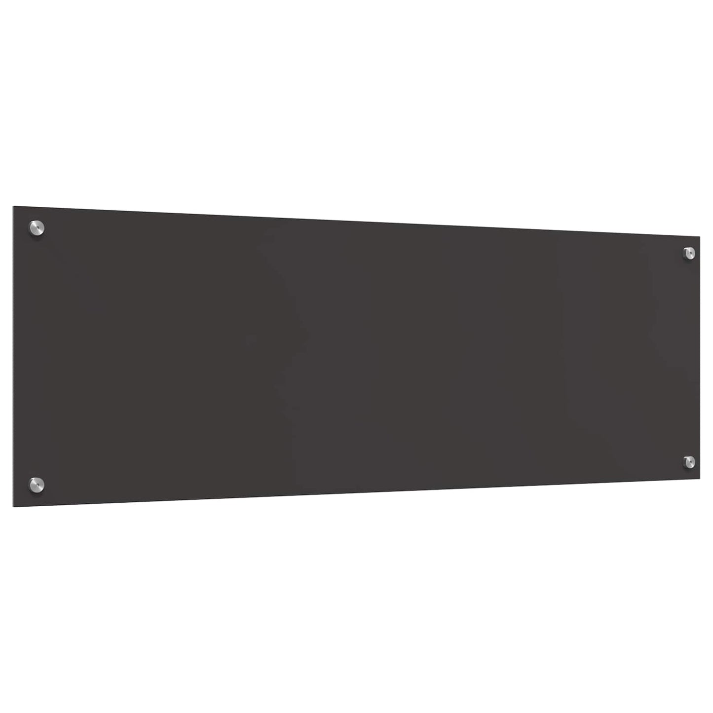 Keukenachterwand Donkergrijs 120 x 40 cm gehard glas is nu te koop bij PeponiXL, paradijselijk wonen!