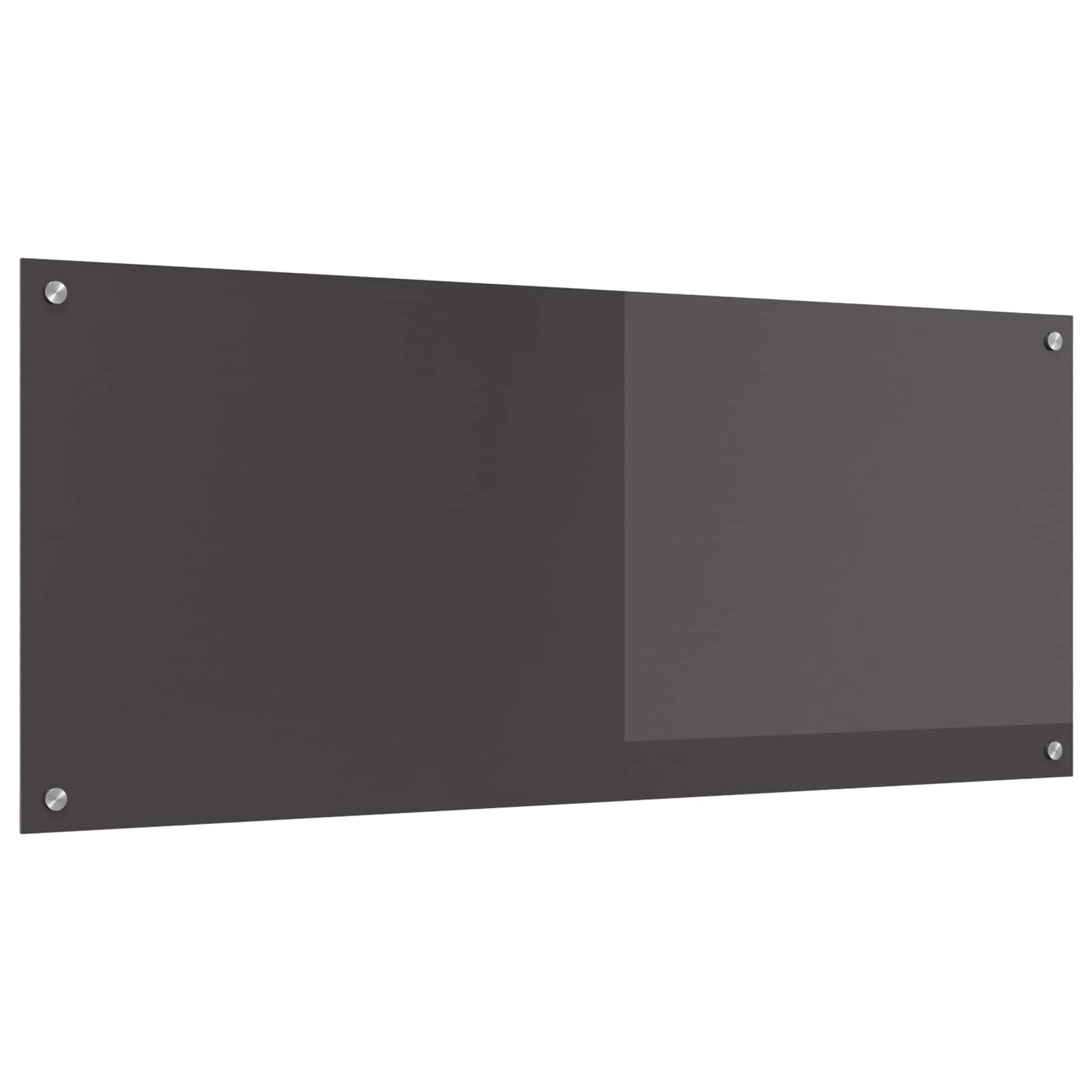 Keuken Achterwand Donkergrijs 120 x 50 x 0,6 cm gehard glas is nu te koop bij PeponiXL, paradijselijk wonen!