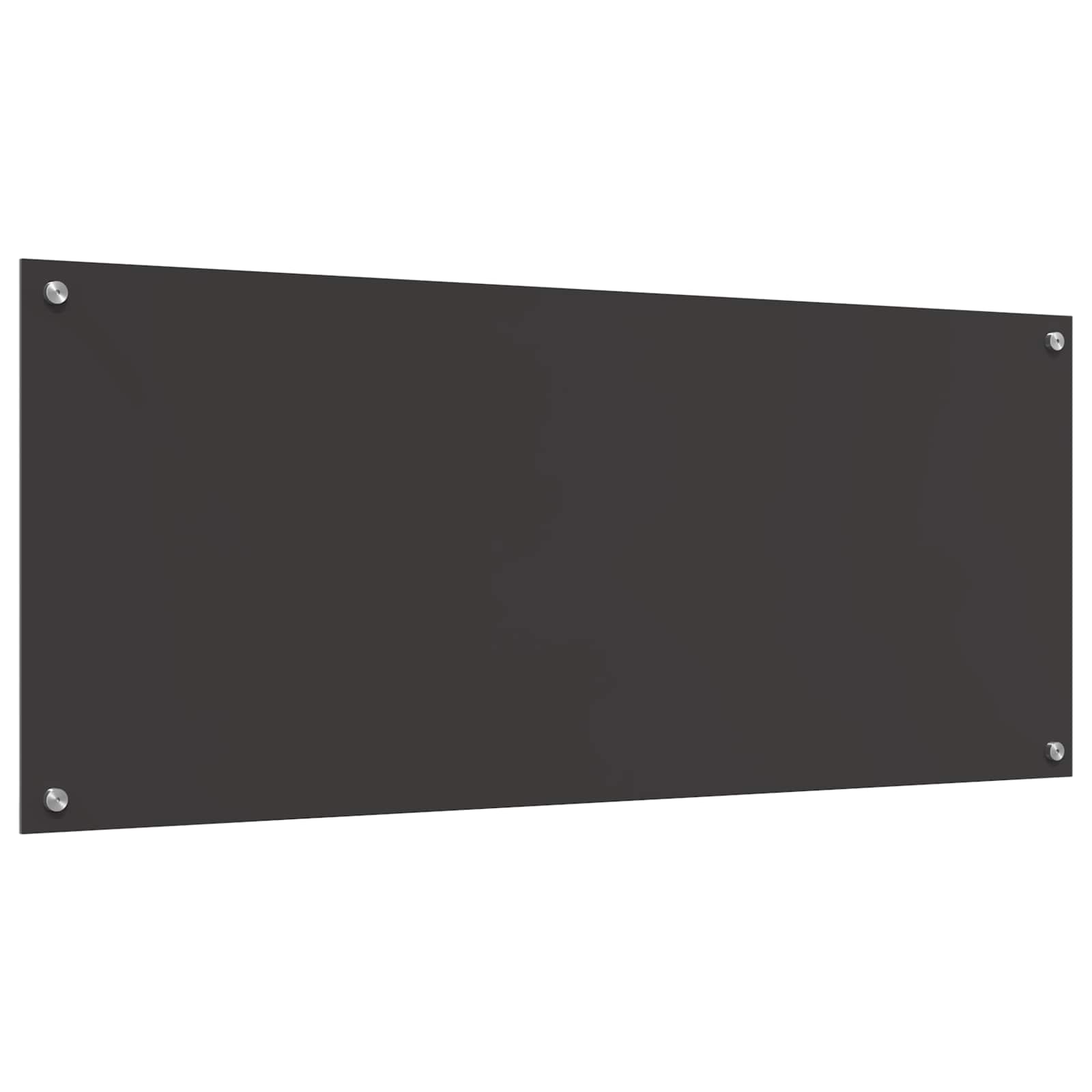 Keuken Achterwand Donkergrijs 120 x 50 x 0,6 cm gehard glas is nu te koop bij PeponiXL, paradijselijk wonen!
