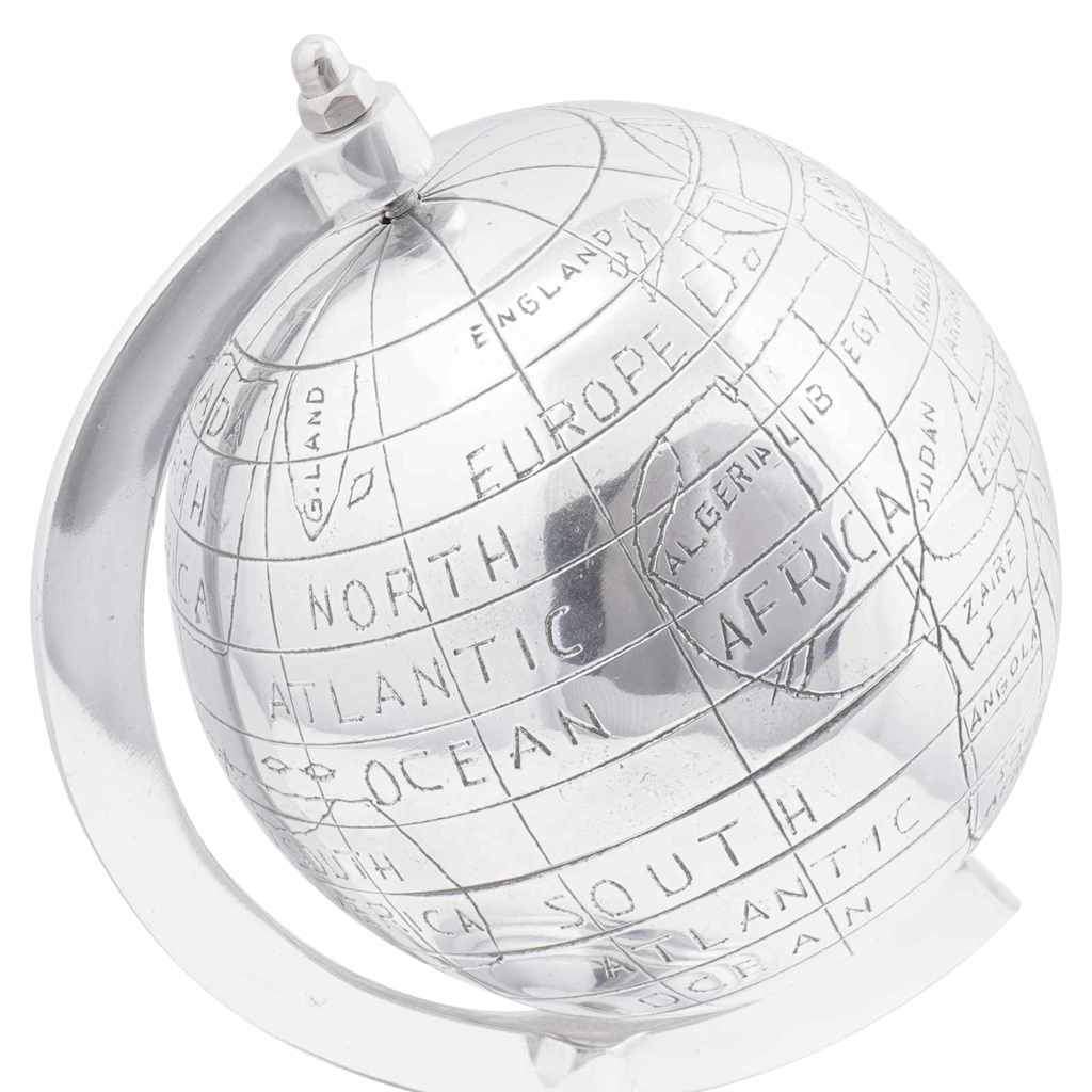 sculptuur Zilver 16,5 x 14 x 26 cm Aluminium