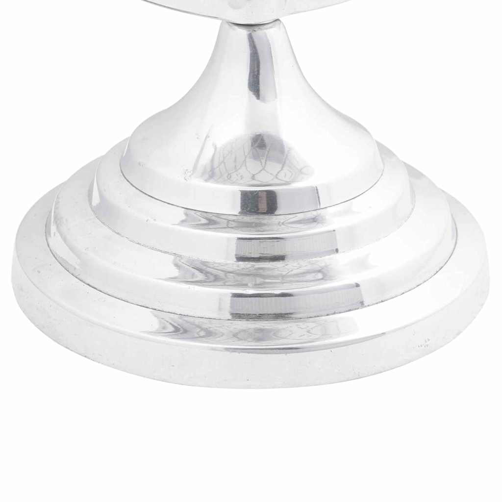 sculptuur Zilver 16,5 x 14 x 26 cm Aluminium