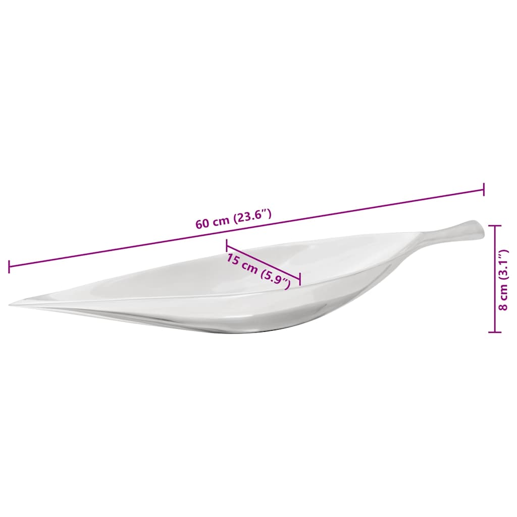 Fruitmand Zilver 60 x 15 x 8 cm Aluminium is nu te koop bij PeponiXL, paradijselijk wonen!