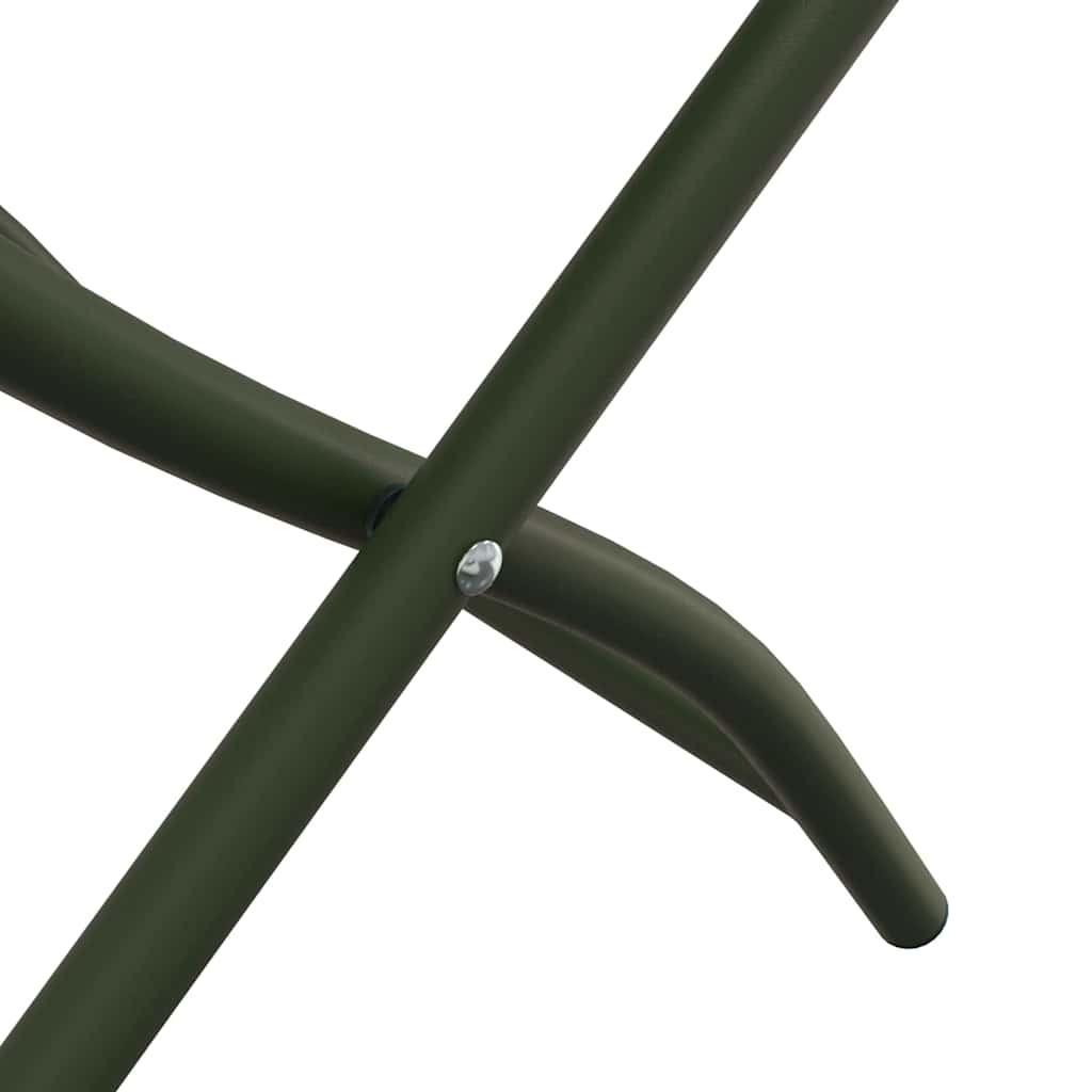 Tuin Opvouwbare Stoel 2 pcs Groen 42 x 52 x 82 cm is nu te koop bij PeponiXL, paradijselijk wonen!