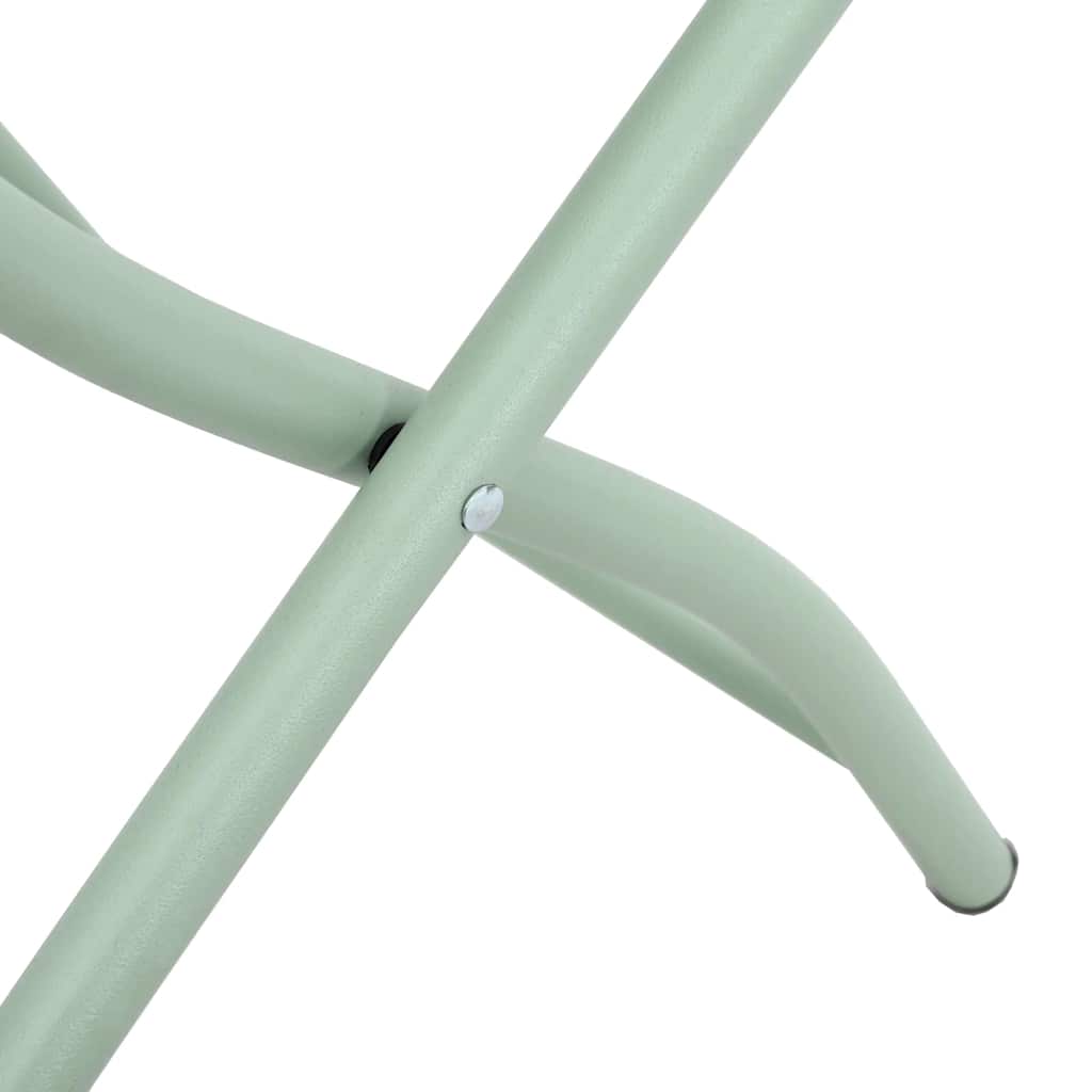 Tuin Opvouwbare Stoel 2 pcs Licht muntgroen 42 x 52 x 82 cm is nu te koop bij PeponiXL, paradijselijk wonen!
