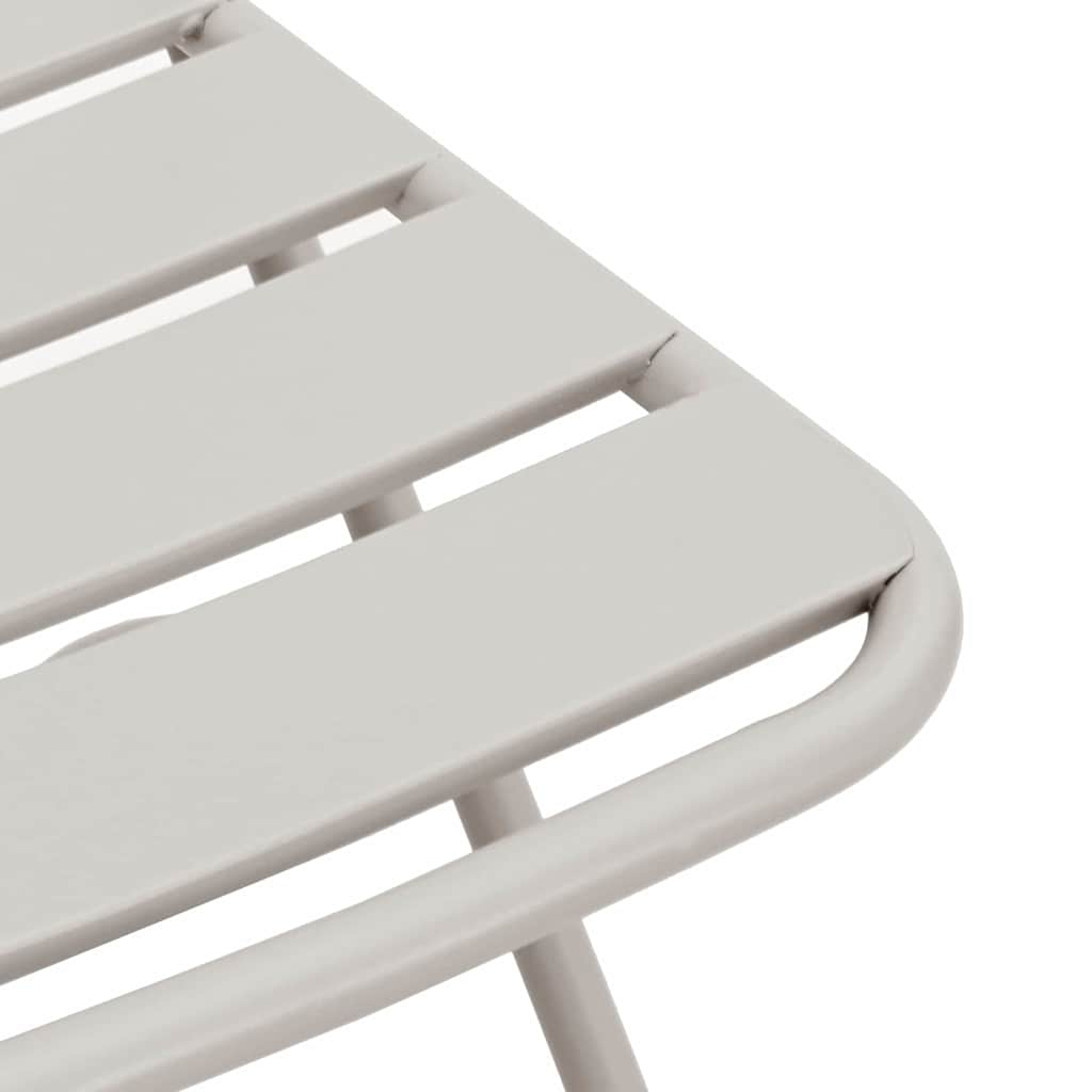Tuin Opvouwbare Stoel 2 pcs Beige 42 x 52 x 82 cm is nu te koop bij PeponiXL, paradijselijk wonen!
