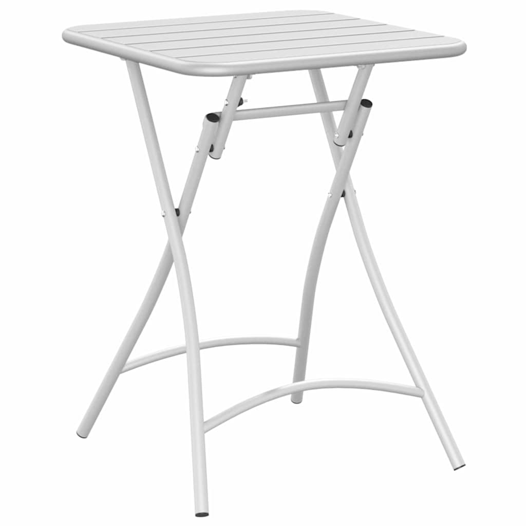 Bistrotafel Wit 55 x 55 x 72,5 cm Poedercoating staal is nu te koop bij PeponiXL, paradijselijk wonen!