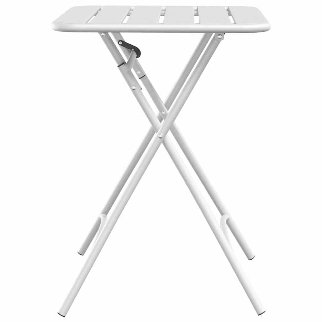 Bistrotafel Wit 55 x 55 x 72,5 cm Poedercoating staal is nu te koop bij PeponiXL, paradijselijk wonen!