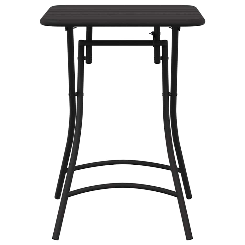 Bistrotafel Antraciet 55 x 55 x 72,5 cm Poedercoating staal is nu te koop bij PeponiXL, paradijselijk wonen!