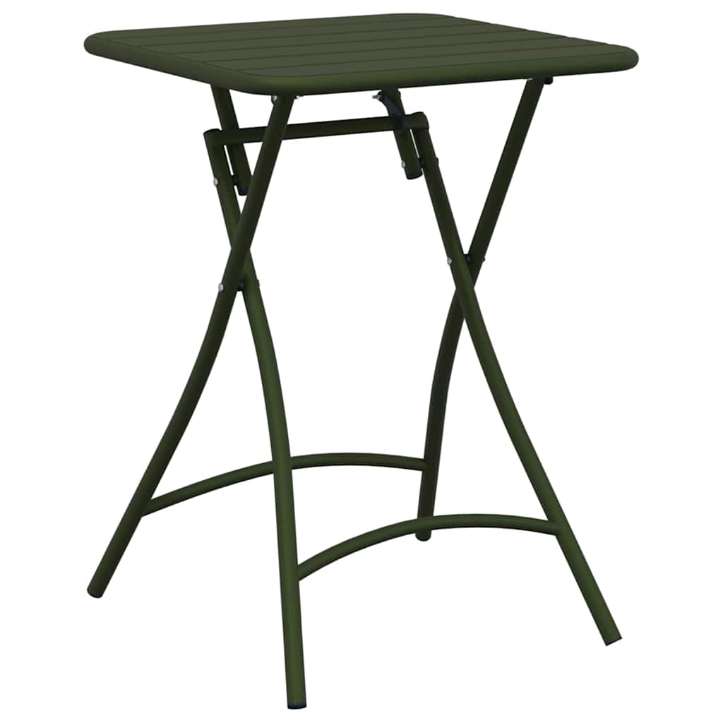 Bistroset 3 pcs Groen Staal is nu te koop bij PeponiXL, paradijselijk wonen!