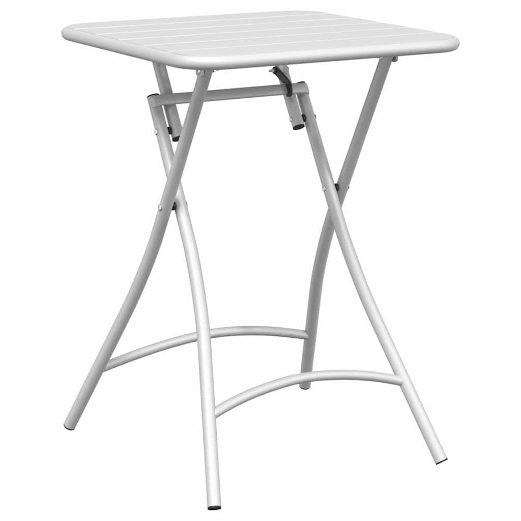 Bistroset 3 pcs Wit Staal is nu te koop bij PeponiXL, paradijselijk wonen!