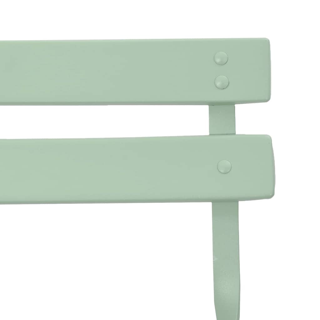 Tuin Opvouwbare Stoel 2 pcs Licht muntgroen 42 x 46 x 82cm is nu te koop bij PeponiXL, paradijselijk wonen!