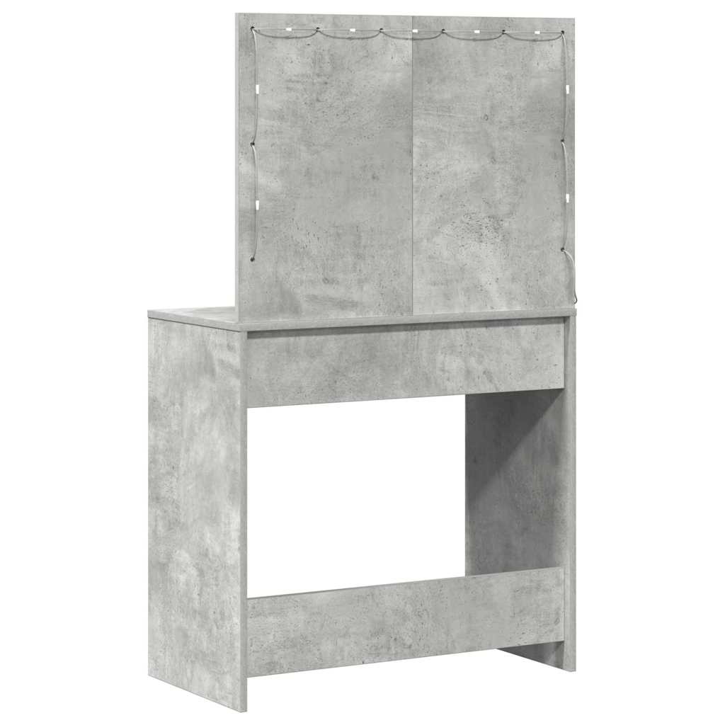 Plafondtafel Beton Grijs 78,5 x 41 x 135 cm Bewerkt hout is nu te koop bij PeponiXL, paradijselijk wonen!