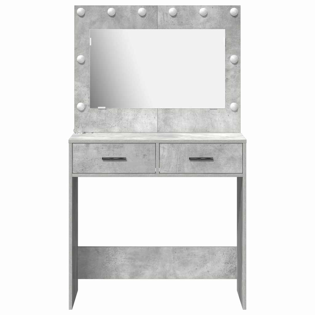 Plafondtafel Beton Grijs 78,5 x 41 x 135 cm Bewerkt hout is nu te koop bij PeponiXL, paradijselijk wonen!