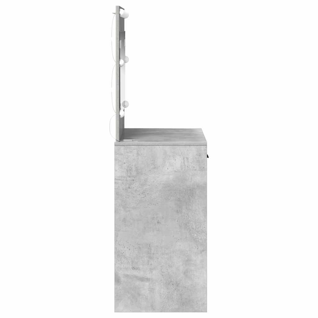 Plafondtafel Beton Grijs 78,5 x 41 x 135 cm Bewerkt hout is nu te koop bij PeponiXL, paradijselijk wonen!