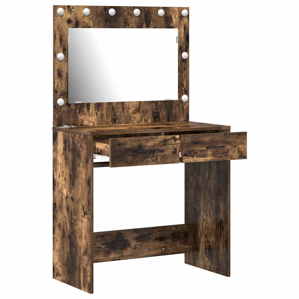 Plafondtafel Gerookt eiken 78,5 x 41 x 135 cm Bewerkt hout is nu te koop bij PeponiXL, paradijselijk wonen!