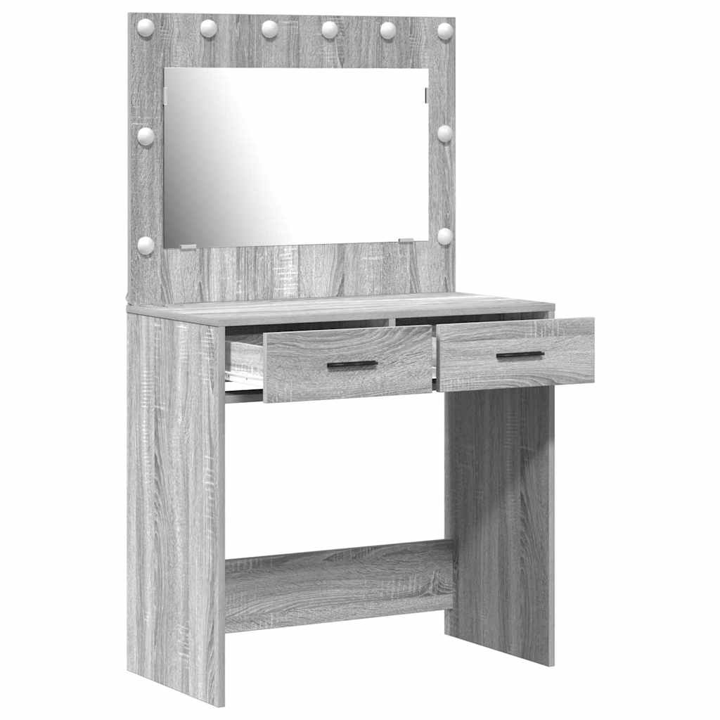 Plafondtafel Grijs Sonoma 78,5 x 41 x 135 cm Bewerkt hout is nu te koop bij PeponiXL, paradijselijk wonen!