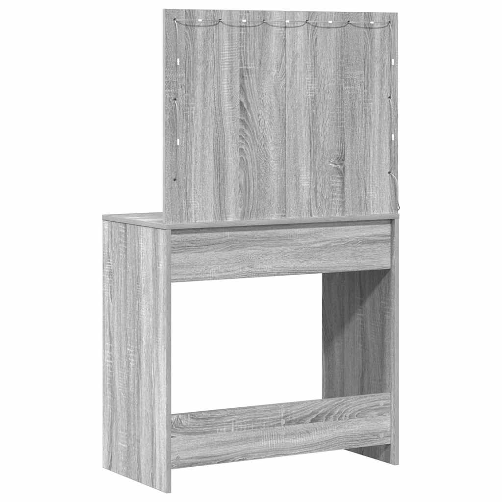 Plafondtafel Grijs Sonoma 78,5 x 41 x 135 cm Bewerkt hout is nu te koop bij PeponiXL, paradijselijk wonen!