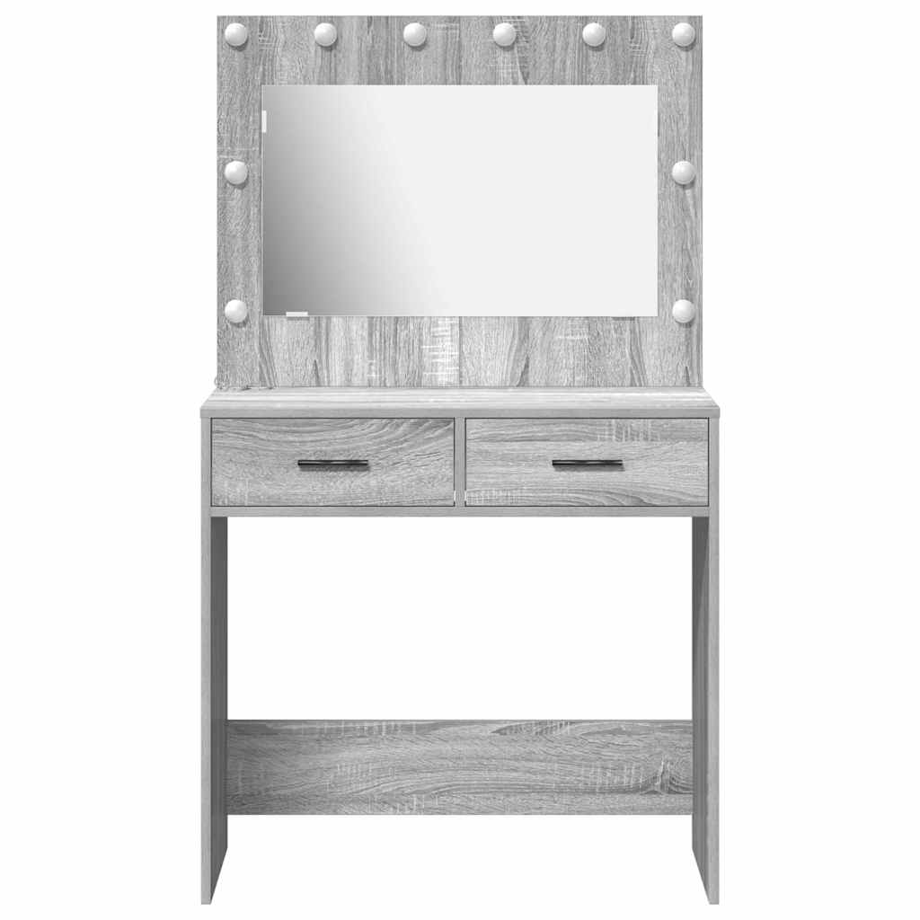 Plafondtafel Grijs Sonoma 78,5 x 41 x 135 cm Bewerkt hout is nu te koop bij PeponiXL, paradijselijk wonen!