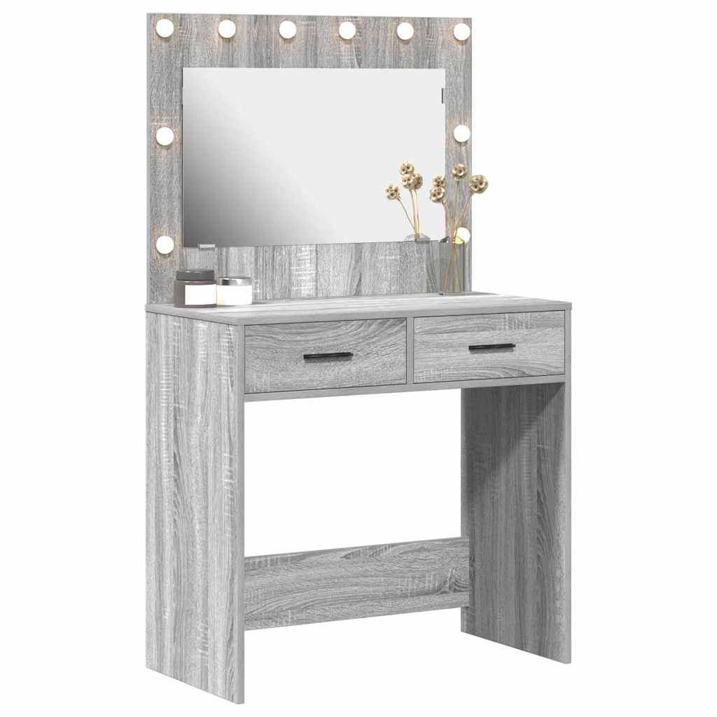 Plafondtafel Grijs Sonoma 78,5 x 41 x 135 cm Bewerkt hout is nu te koop bij PeponiXL, paradijselijk wonen!