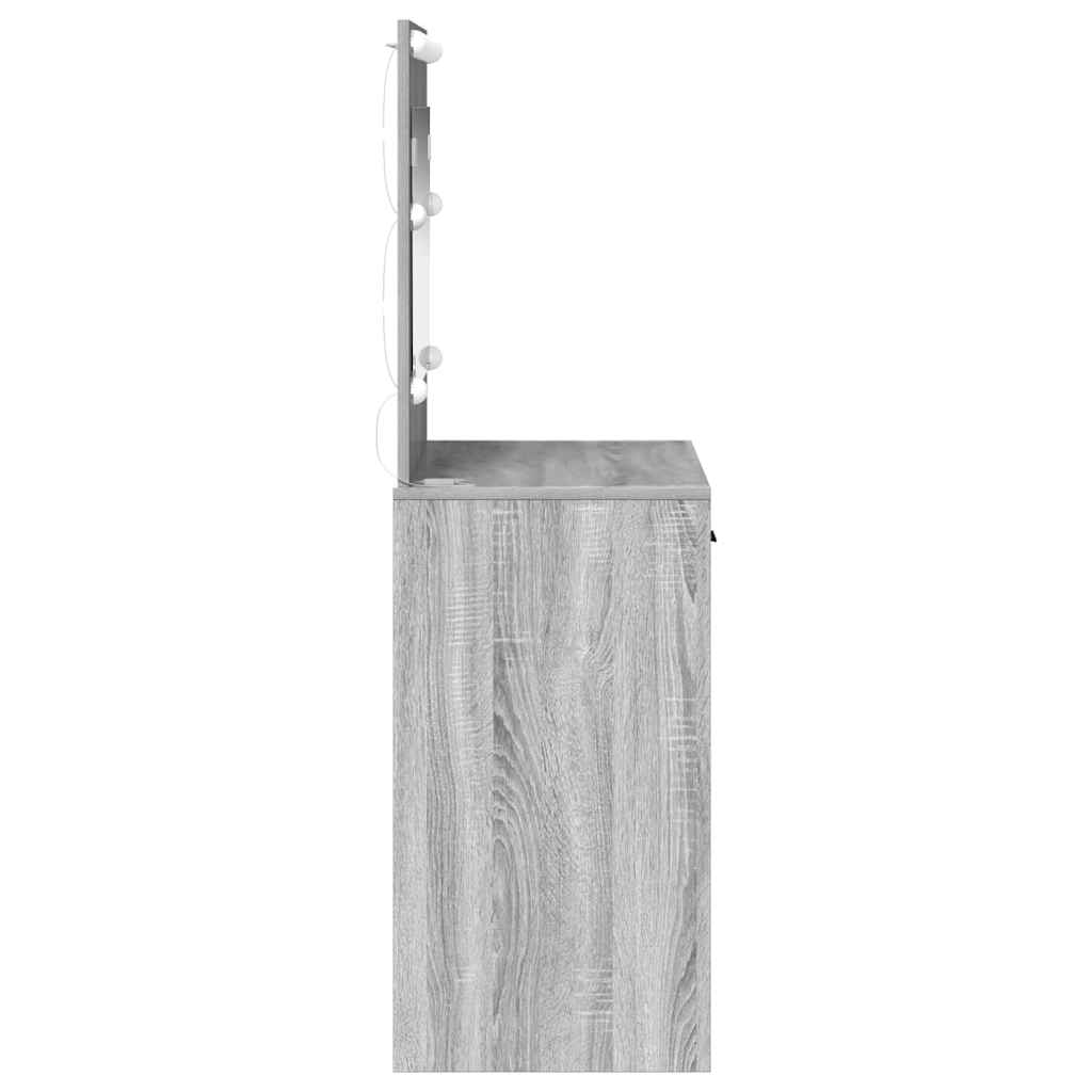 Plafondtafel Grijs Sonoma 78,5 x 41 x 135 cm Bewerkt hout is nu te koop bij PeponiXL, paradijselijk wonen!