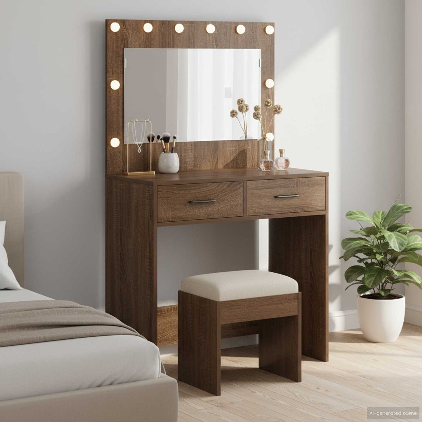 Plafondtafel Bruin Eiken 78,5 x 41 x 135 cm Bewerkt hout is nu te koop bij PeponiXL, paradijselijk wonen!