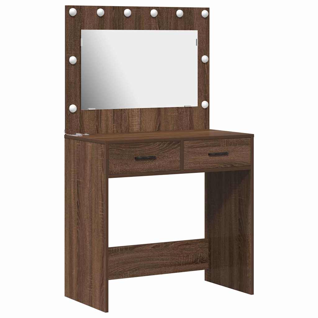 Plafondtafel Bruin Eiken 78,5 x 41 x 135 cm Bewerkt hout is nu te koop bij PeponiXL, paradijselijk wonen!