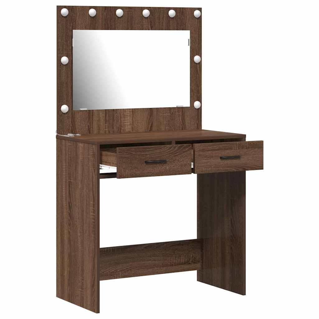 Plafondtafel Bruin Eiken 78,5 x 41 x 135 cm Bewerkt hout is nu te koop bij PeponiXL, paradijselijk wonen!