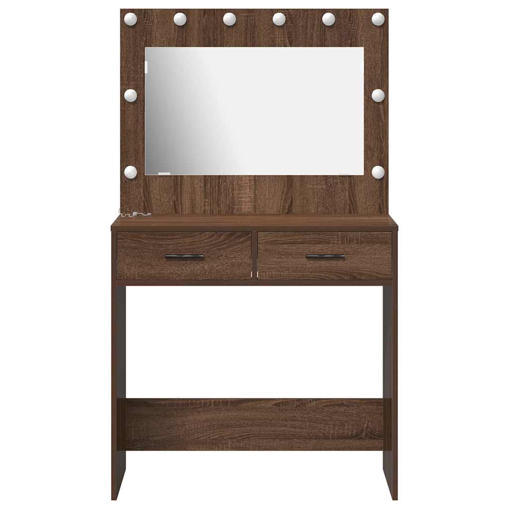Plafondtafel Bruin Eiken 78,5 x 41 x 135 cm Bewerkt hout is nu te koop bij PeponiXL, paradijselijk wonen!