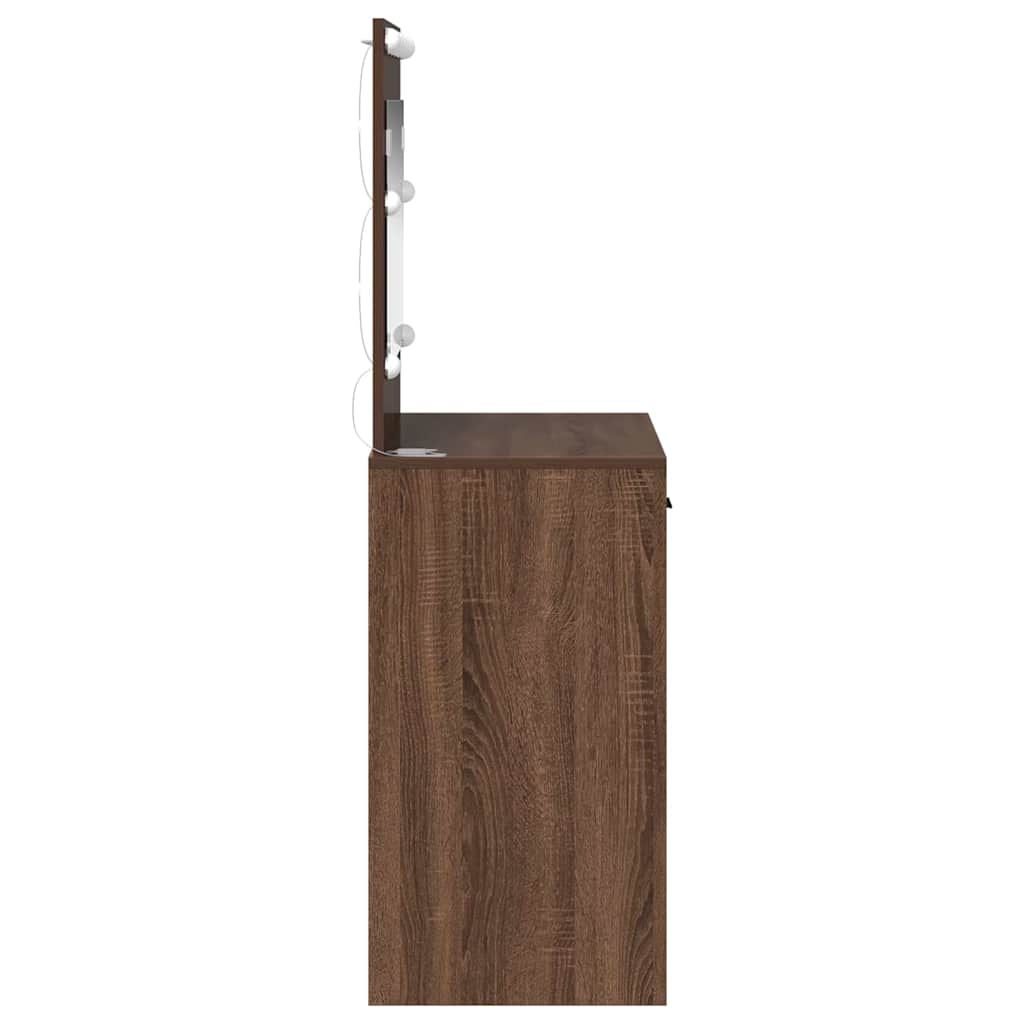 Plafondtafel Bruin Eiken 78,5 x 41 x 135 cm Bewerkt hout is nu te koop bij PeponiXL, paradijselijk wonen!