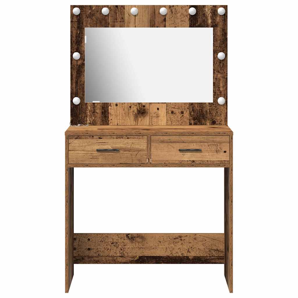 Plafondtafel met lade Oudhout 78,5 x 41 x 135 cm Bewerkt hout is nu te koop bij PeponiXL, paradijselijk wonen!