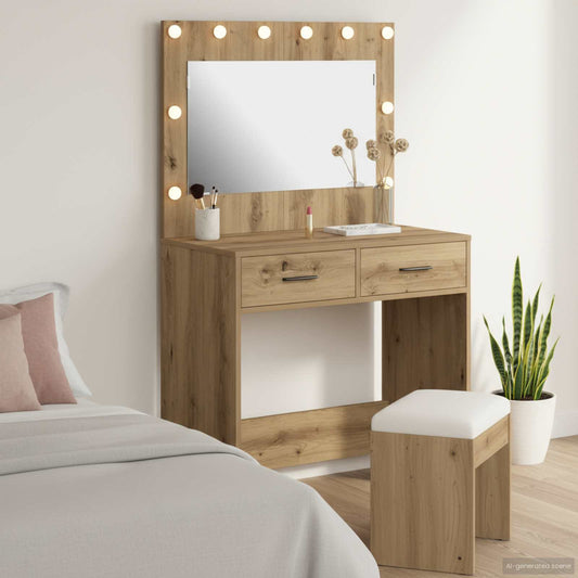 Plafondtafel Artisan Eiken 78,5 x 41 x 135 cm Bewerkt hout is nu te koop bij PeponiXL, paradijselijk wonen!