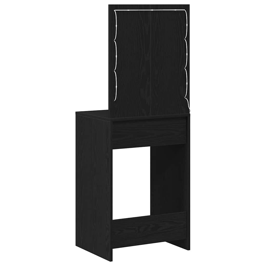 Plafondtafel met lade Zwart Eiken 50 x 41 x 135 cm Bewerkt hout is nu te koop bij PeponiXL, paradijselijk wonen!
