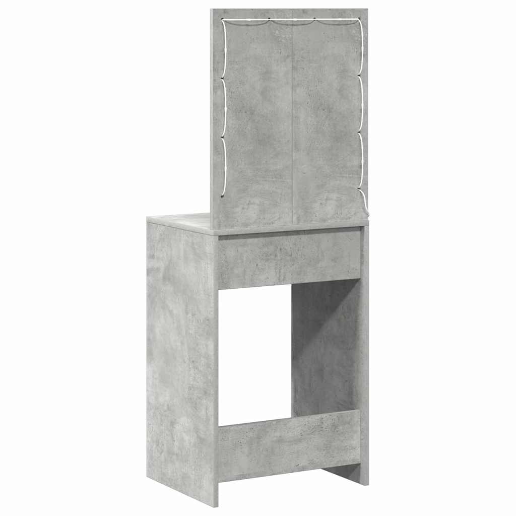 Plafondtafel met lade Beton Grijs 50 x 41 x 135 cm Bewerkt hout is nu te koop bij PeponiXL, paradijselijk wonen!