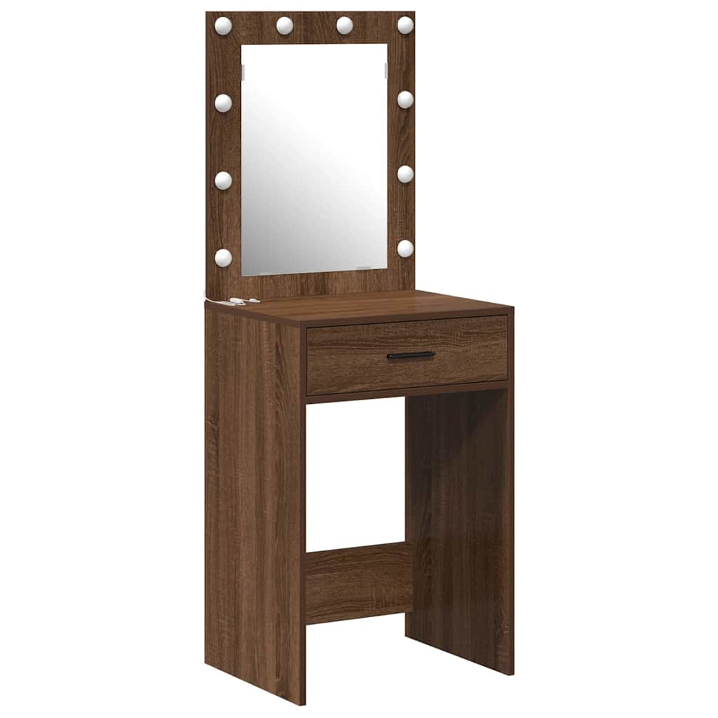 Plafondtafel met lade Bruin Eiken 50 x 41 x 135 cm Bewerkt hout is nu te koop bij PeponiXL, paradijselijk wonen!
