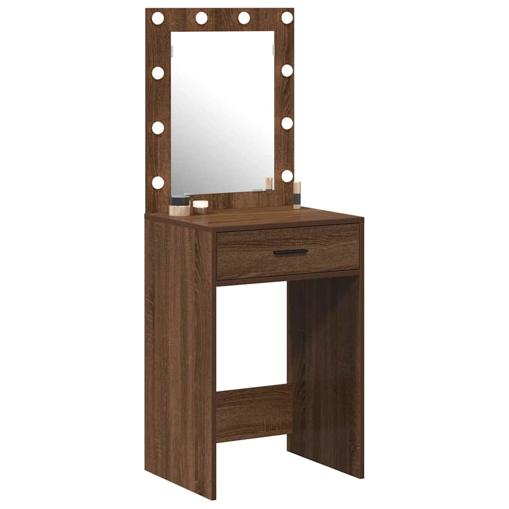 Plafondtafel met lade Bruin Eiken 50 x 41 x 135 cm Bewerkt hout is nu te koop bij PeponiXL, paradijselijk wonen!