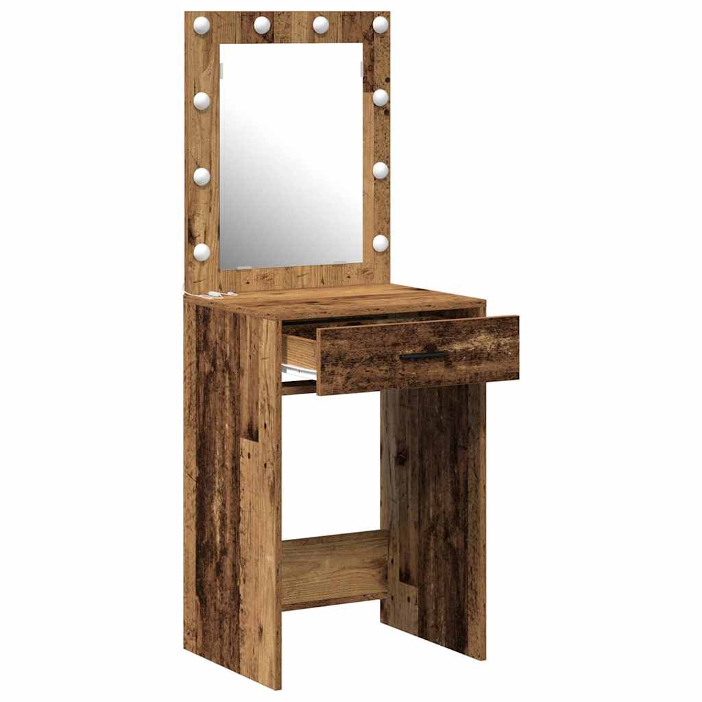 Plafondtafel met lade Oudhout 50 x 41 x 135 cm Bewerkt hout is nu te koop bij PeponiXL, paradijselijk wonen!