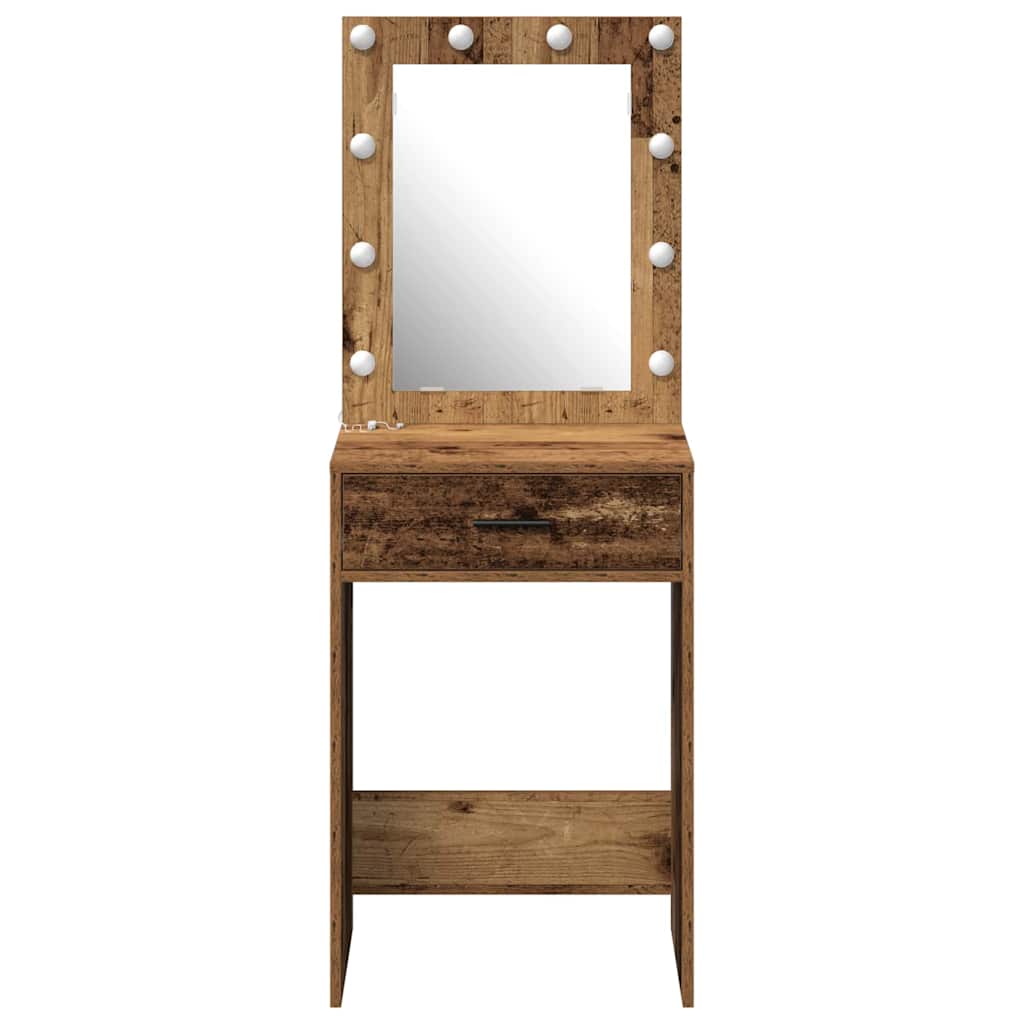 Plafondtafel met lade Oudhout 50 x 41 x 135 cm Bewerkt hout is nu te koop bij PeponiXL, paradijselijk wonen!