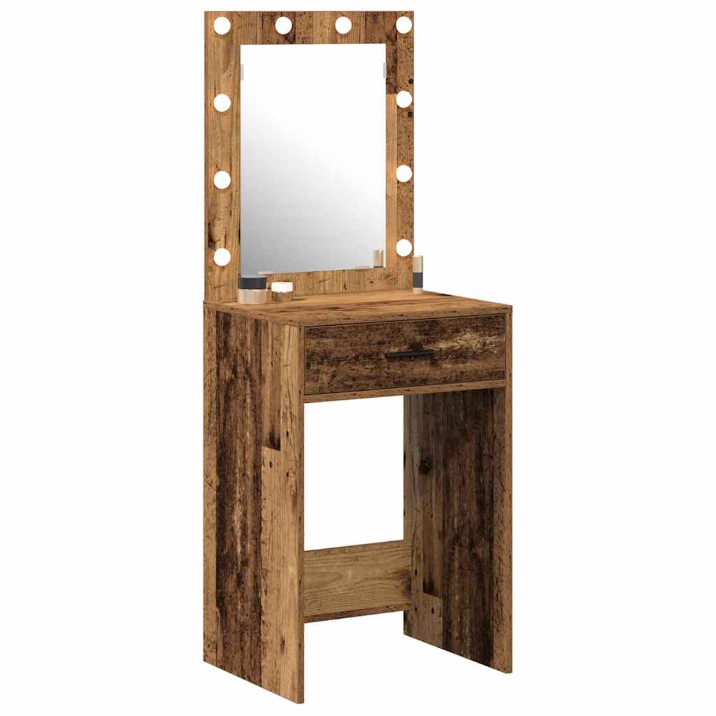 Plafondtafel met lade Oudhout 50 x 41 x 135 cm Bewerkt hout is nu te koop bij PeponiXL, paradijselijk wonen!