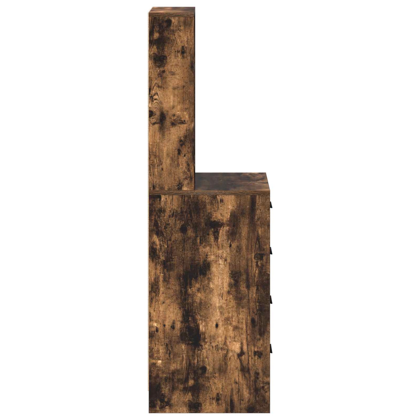 Highboard met lade Gerookt eiken 40 x 41 x 135 cm Bewerkt hout is nu te koop bij PeponiXL, paradijselijk wonen!