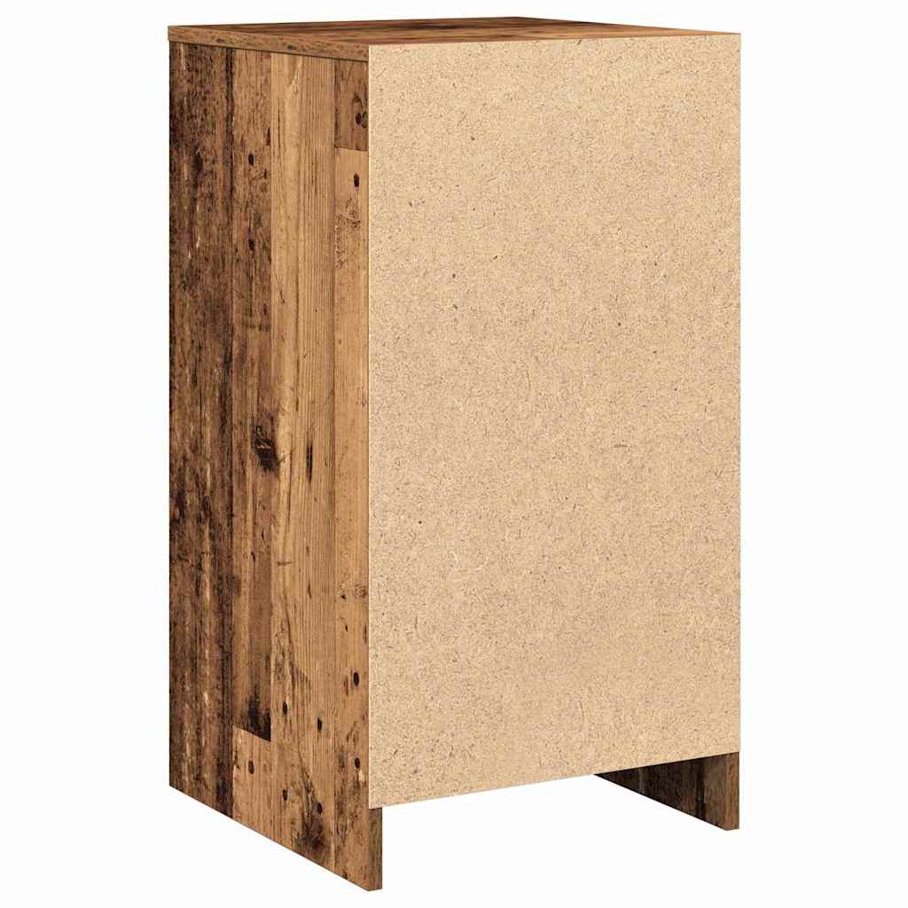 Dressoir met lade Oud hout 40 x 41 x 75 cm Bewerkt hout is nu te koop bij PeponiXL, paradijselijk wonen!