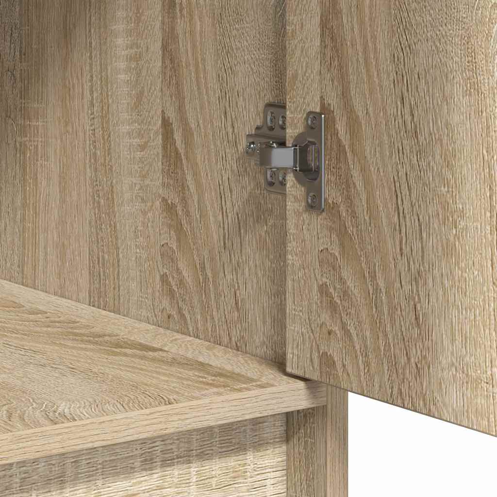 Dressoir met lade Sonoma Eiken 40 x 40,5 x 75 cm Bewerkt hout is nu te koop bij PeponiXL, paradijselijk wonen!